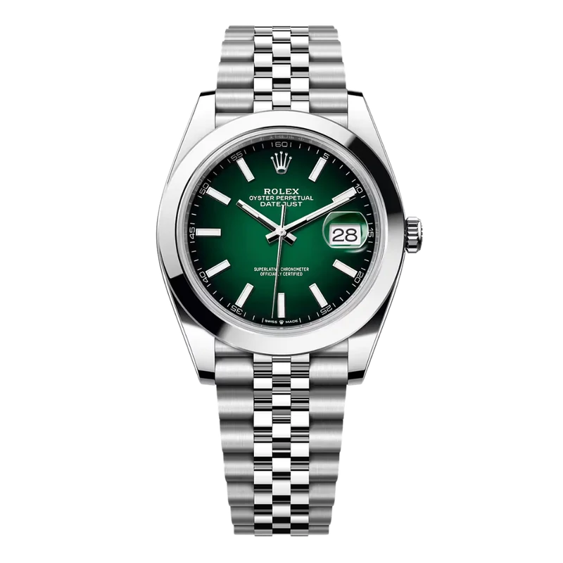 Rolex Datejust 41 · Verde
