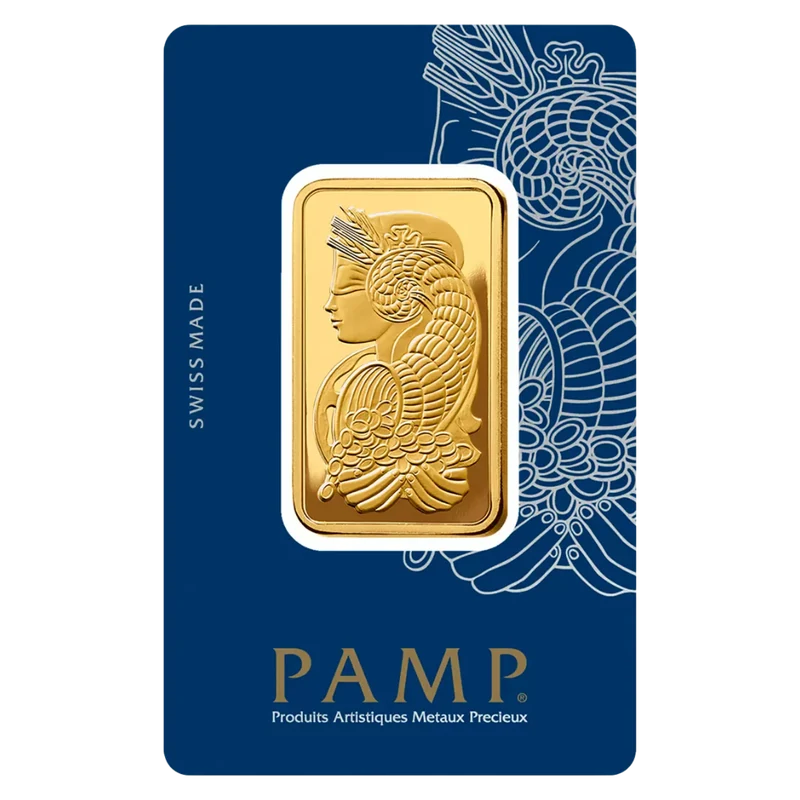 Lingote de oro PAMP Fortuna · Ref. 1 oz