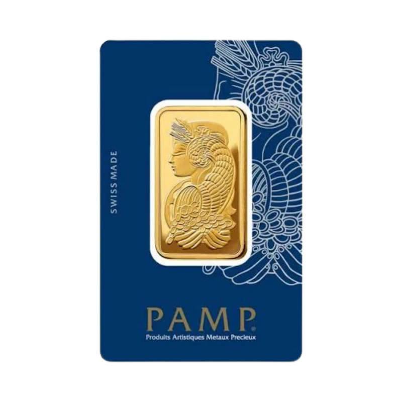 Lingote de oro PAMP Fortuna · Ref. 1 oz