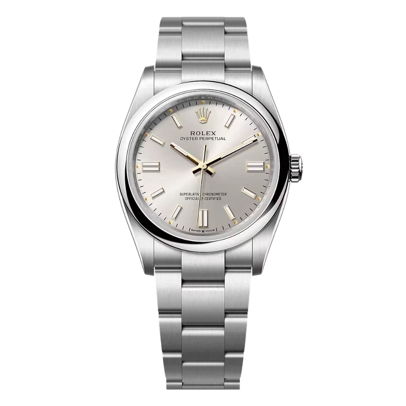 Rolex Oyster Perpetual 36 · Plata