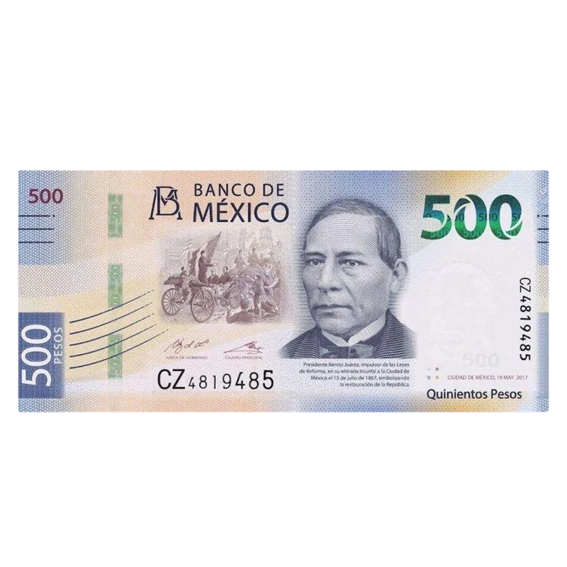 Billete mexicano de $500