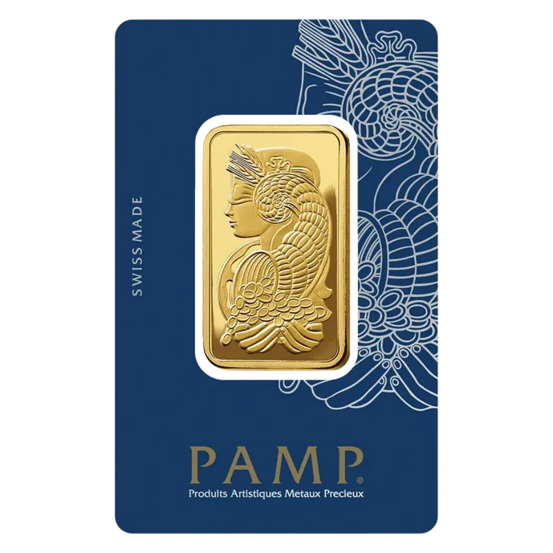 Lingote de oro PAMP Fortuna · Ref. 20 g